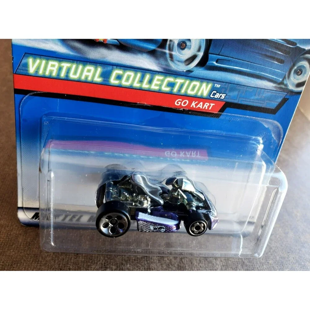 2000 Hot Wheels GO KART Metallic Purple VIRTUAL COLLECTION CARS 151 Diecast 1:64